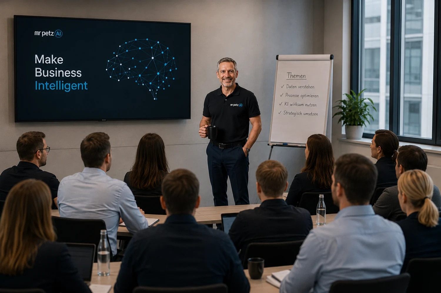Mr.PetzAI Seminar – Wir setzen KI dort um, wo Arbeit entsteht